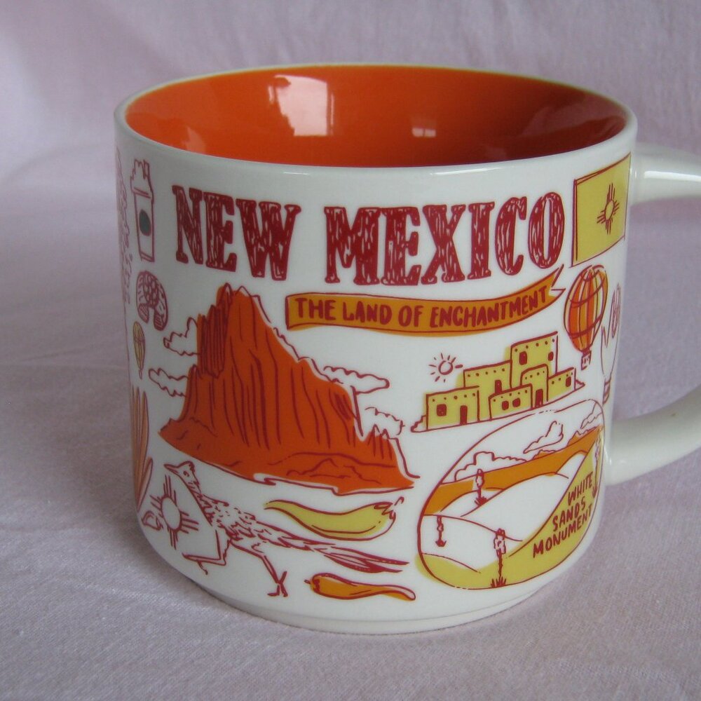 2018 Starbucks New Mexico "Been There" Series Mug, Land Of Enchantment 14 oz.